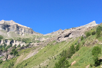Col de la venasque depuis le refuge du Tourond, vallée de Champoléon, Hautes-Alpes